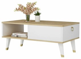 Delux Sapphire Oak and White konferenciaasztal