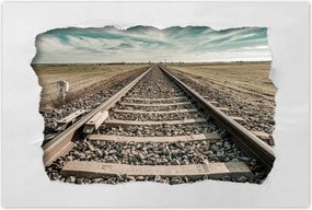 Poszterek 60x40 Vasúti sínek Vasút