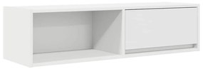 fehér szerelt fa TV-szekrény 100x31x25,5 cm