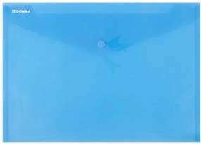 Irattartó tasak, A4, PP, patentos, DONAU, kék (D8544K)