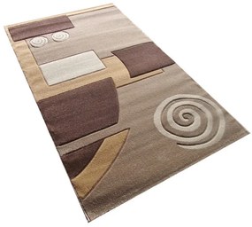 London modern nyírt szőnyeg Barna Bézs