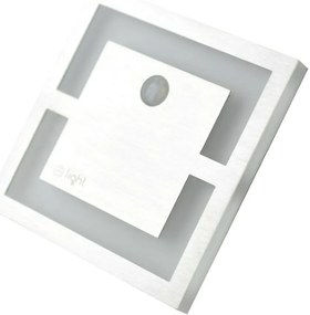 Eko-Light QUADRO EKS1497 Beépíthető lépcsőházi lámpa 1x0,6W/LED 4000K 14LM IP20