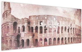 Kép - Vintage képeslap a városról N⁰2 (120x50 cm)