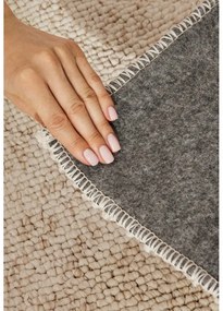 Krémszínű mosható szőnyeg 80x150 cm Rocco Cream – Elle Decoration