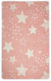 Pink Stars gyerekszőnyeg, 140 x 190 cm