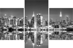 Kép - New York, fekete-fehér (90x60 cm)