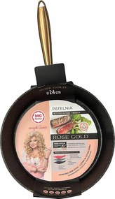 Hagyományos serpenyő Mg home Rose Gold 24 cm non-stick (tapadásmentes)