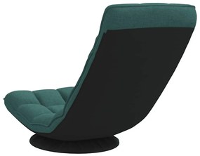 sötétzöld szövet forgó padlószék 70x51x79 cm