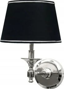 elegáns fali lámpa ezüst Fém fali lámpa Glamour hamptons