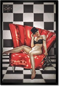 Poszterek keretben 40x60 Csaj