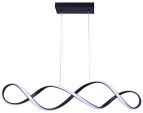 LED Csillár zsinóron INFINITO LED/34W/230V fekete