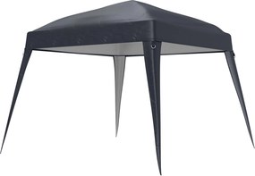 Outsunny Pavilon Pótkabát 3x3 m Alapra / 2.4x2.4 m Tetőre, Vízálló Pavilon Tető Összecsukható Pavilon Viharálló Partysátor Csereburkolat Egyetlen Tető