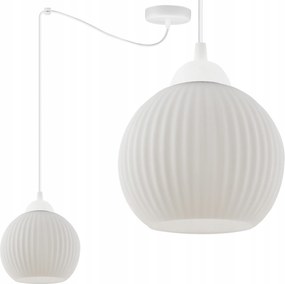 Mennyezeti Lámpa Lógó Csillár Pók Fehér Gömb Konyha Nappali E27