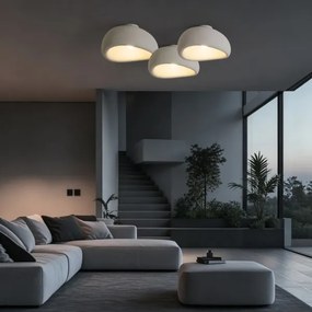 BRILAGI - WABI SABI mennyezeti lámpatest 1xE27/60W/230V, átmérő 40 cm, fehér