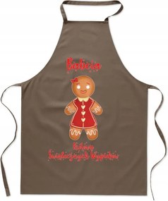 Karácsonyi konyhai kötény Nagymama a karácsonyi sütemények királynője