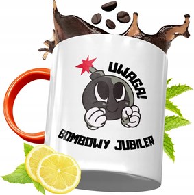 Narancssárga Bögre Ékszerésznek Ajándék fényképes nyomattal