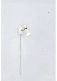 Fehér fali lámpa (hosszúság 12 cm) Folie – Markslöjd