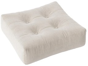 More Ivory kordbársony puff - Karup Design