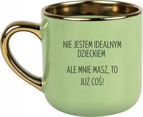 Bögre Zöld Ajándék Vicces Anyák Napja Nem Vagyok Tökéletes Gyerek