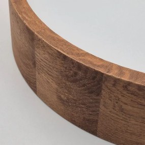 Brilagi - CARVALHO LED RGBW dimmelhető mennyezeti lámpa, 2xE27/15W/230V, Wi-Fi, tölgy, átm. 37,5 cm