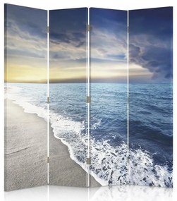 Gario Paraván felhõk a vízparton Méret: 145 x 170 cm, Kivitelezés: Forgó paraván 360°