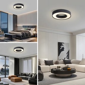Brilagi - LED dimmelhető mennyezeti lámpa LUMIX LED/48W/230V 3000-6000K fekete, átmérő 50 cm + távirányító