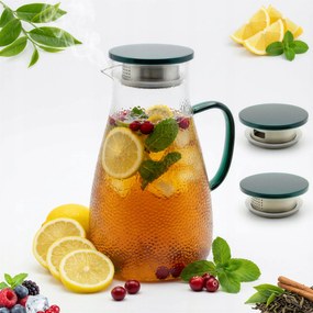 Üveg Kancsó Téli Tea Melegítő Kávé 2L Forró Víz