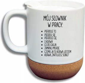 Fehér Bögre Parafa Vicces Ajándék A Szótáram A Munkahelyen
