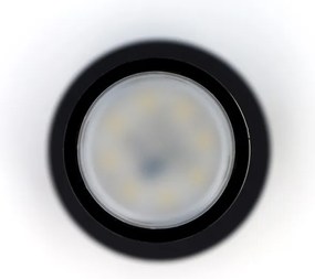 Jupiter 2006 - Csillár zsinóron ALAS 1xGU10/10W/230V arany/fekete