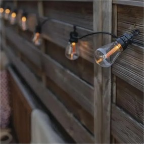 Napelemes LED dekorációs fényfüzér 10xLED/0,6W/1,2V 4,5m IP44 800 mAh