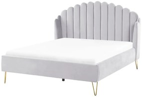 Franciaágy 140 cm Chaza (szürke). 1077497