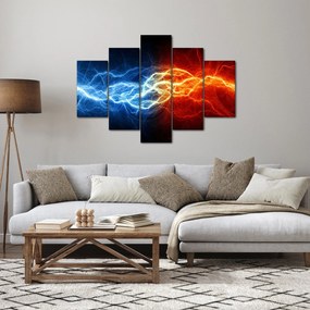 Az elektromos feszültség képe (150x105 cm)