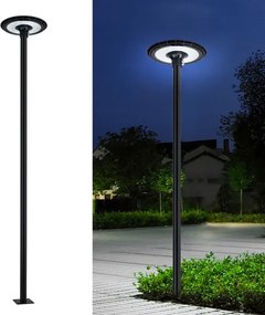 Brilagi - Fémoszlop URBAN kültéri világításhoz, 3 m, fekete