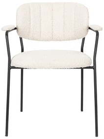 Fehér étkezőszék szett 2 db-os Jolien – White Label