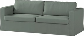 Karlstad 3 személyes kinyitható kanapé huzat Ikea zöld bukla