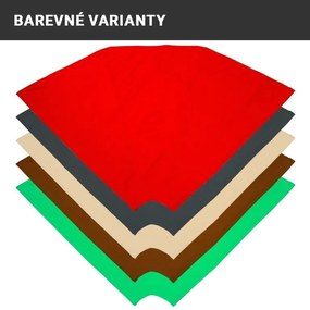 STIISTA Erkély árnyékoló 140 x 140 cm barna