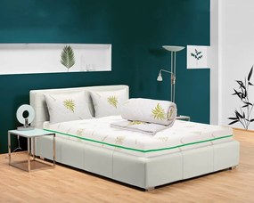 Bedora Relax Aloe Vera Free Air iSomn Matrac Csomag 160x200 cm, félkemény/kemény, ortopéd, 17 cm, anatómiai, Aloe Verával kezelt, antiallergén huzat