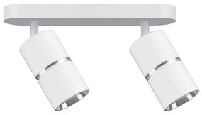 Spotlámpa BAMBOO 2xGU10/10W/230V fehér