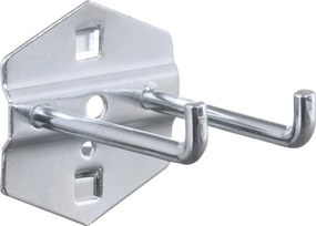 Fém dupla kampó, 75 mm