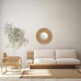 Atmosphera - Fali tükör LORENA átm. 75 cm vízi jácint