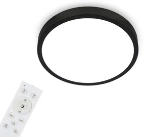Briloner 3709-015 - LED RGBW Dimmelhető mennyezeti lámpa LED/22W/230V fekete + távirányító