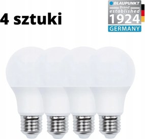 Led izzó Blaupunkt A60 E27 9W meleg fehér 2700K 900 lumen 4 db