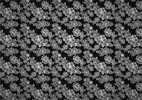 Fotótapéta Virágok csipke vinil 254x184 elegáns minta a hálószobába +ragasztó