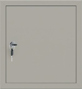 Revizor ajtó Fém Szürke RAL7035 Revizor ajtó 50x50cm Zár