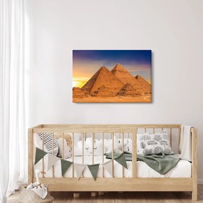 Kép - Egyiptomi piramisok (90x60 cm)