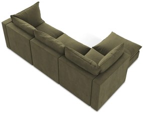 Khaki sarokkanapé (bal oldali-heverő résszel) Manao – Makamii