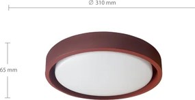 Brilagi - LED mennyezeti lámpa MATTEO LED/24W/230V átm. 31 cm piros