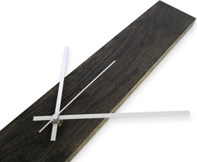 Elegáns falióra sötét tömör tölgyfából - DARKA