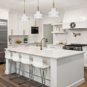 Quoizel QZ-BRECKEN-2P-AB-ABG - BRECKEN csillár 2 x E27 (max. 60 W), 230 V, arany/márvány dekor