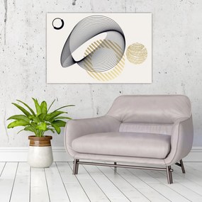 Kép - Geometriai formák N⁰3 (90x60 cm)